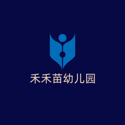 禾禾苗幼儿园LOGO模板