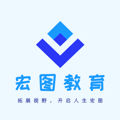 宏图教育LOGO模板