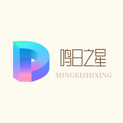 鸣日之星LOGO模板