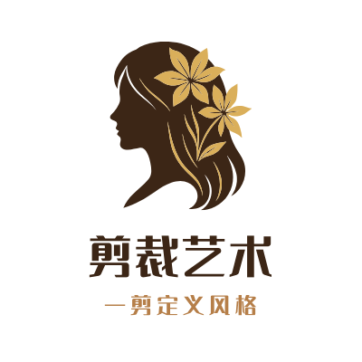 剪裁艺术LOGO模板