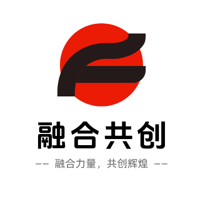 融合共创LOGO模板