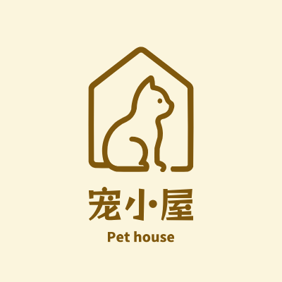 宠小屋LOGO模板