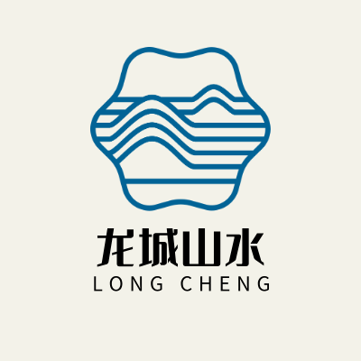 龙城山水LOGO模板