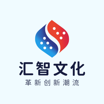 汇智文化LOGO模板