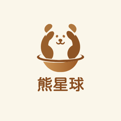 熊星球LOGO模板
