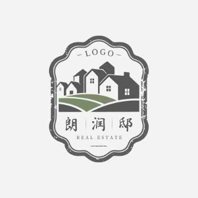 朗润邸LOGO模板