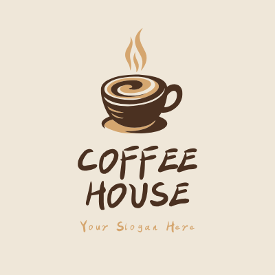 COFFEE
HOUSELOGO模板