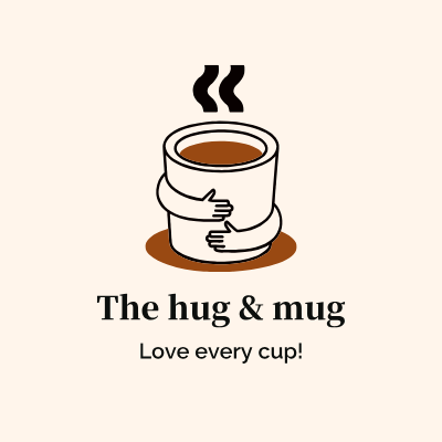 The hug & mugLOGO模板