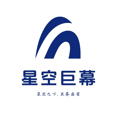 星空巨幕LOGO模板