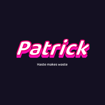 PatrickLOGO模板