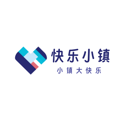 快乐小镇LOGO模板