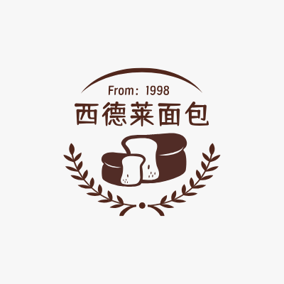 西德莱面包LOGO模板