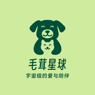 毛茸星球LOGO模板