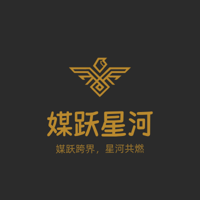 媒跃星河LOGO模板