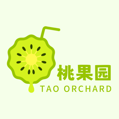 桃果园LOGO模板
