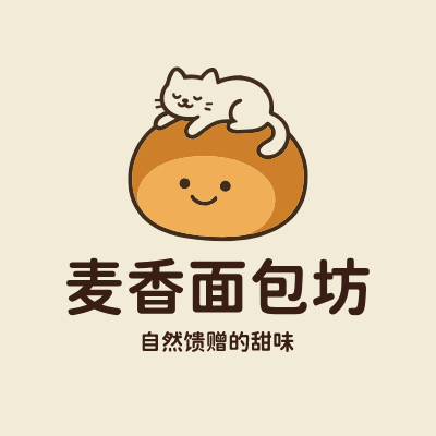 麦香面包坊LOGO模板