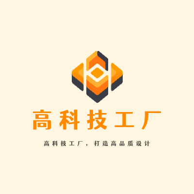 高科技工厂LOGO模板