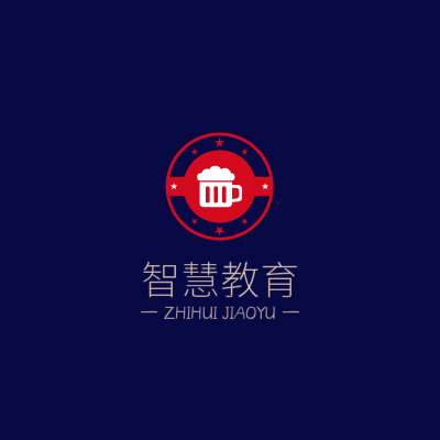 智慧教育LOGO模板