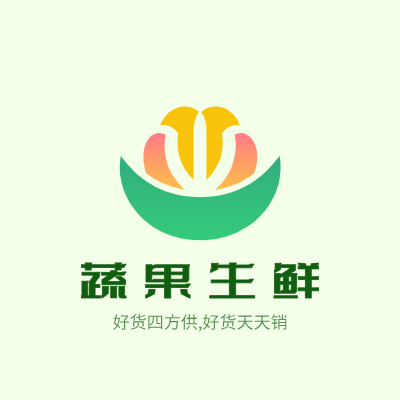 蔬果生鲜LOGO模板