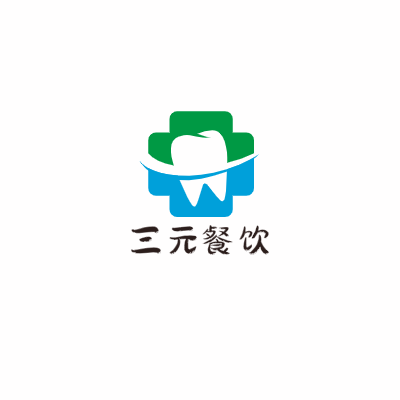 三元餐饮LOGO模板