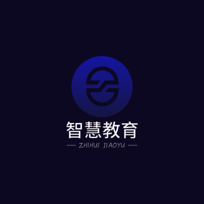 智慧教育LOGO模板