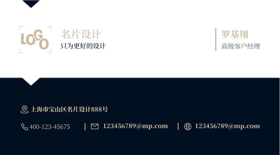 罗基翔名片设计模板