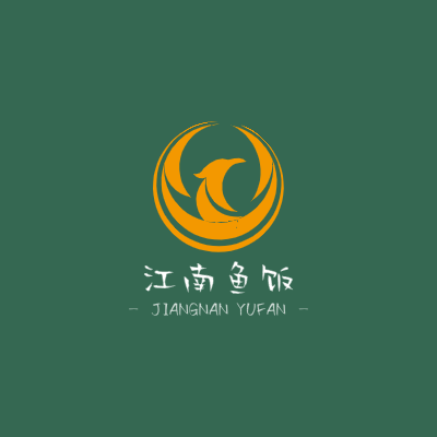 江南鱼饭LOGO模板