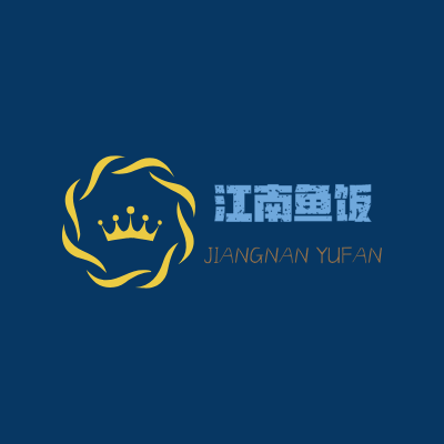 江南鱼饭LOGO模板