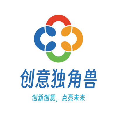 创意独角兽LOGO模板